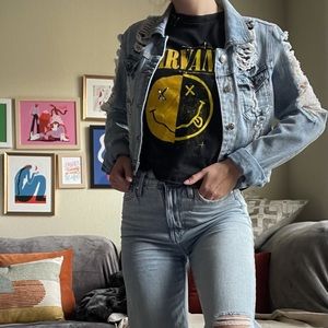 Nirvana Edgy Band Tee